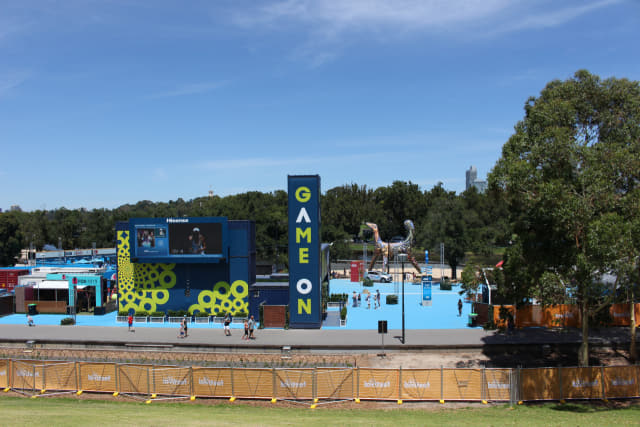호주 오픈테니스대회가 열리는 멜버른 파크.