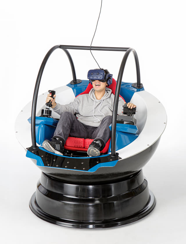 엔젤럭스 생산 해양레저 VR 시뮬레이터.